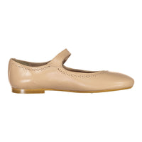 Papanatas Nude Eyelet Mary Janes
