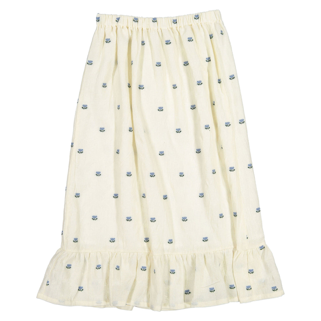 Bebe Organic Tulip Jacquard Lisa Over The Knee Skirt