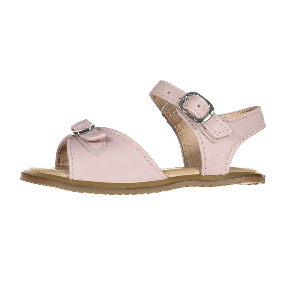 Papanatas Pink Double Buckle Baby Sandal