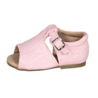 Papanatas Pale Pink Open Toe Baby Sandals