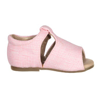 Papanatas Pale Pink Open Toe Baby Sandals