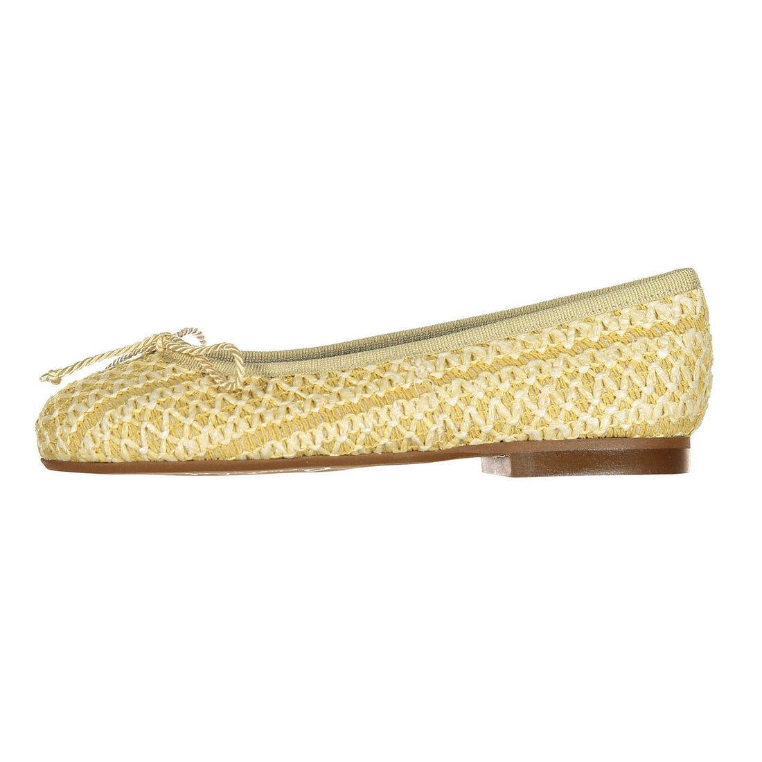 Papanatas Lemon Woven Ballet Flat