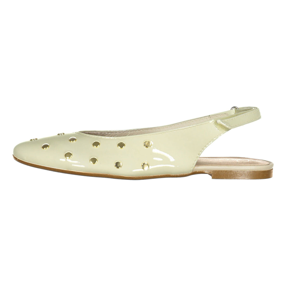 Papanatas Cream Open Back Flat