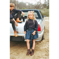 Calla Lili Navy Sweatshirts