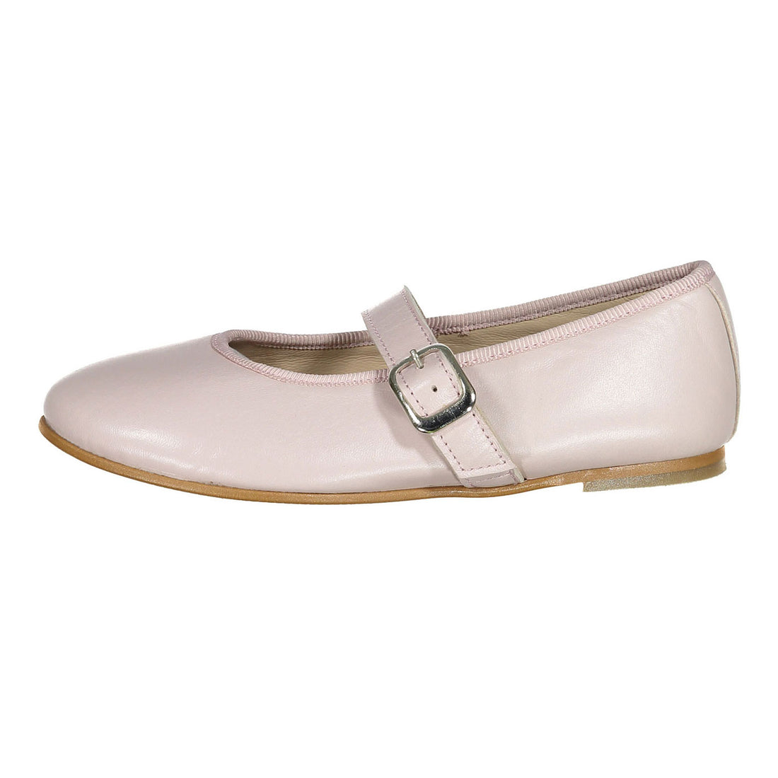 Ladida Shoes Light Pink Buckle Flats