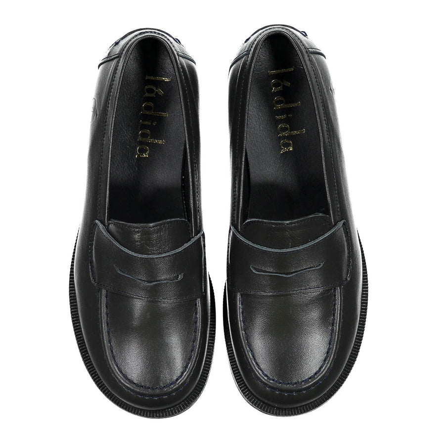 Ladida Shoes Deep Navy Melide Loafer