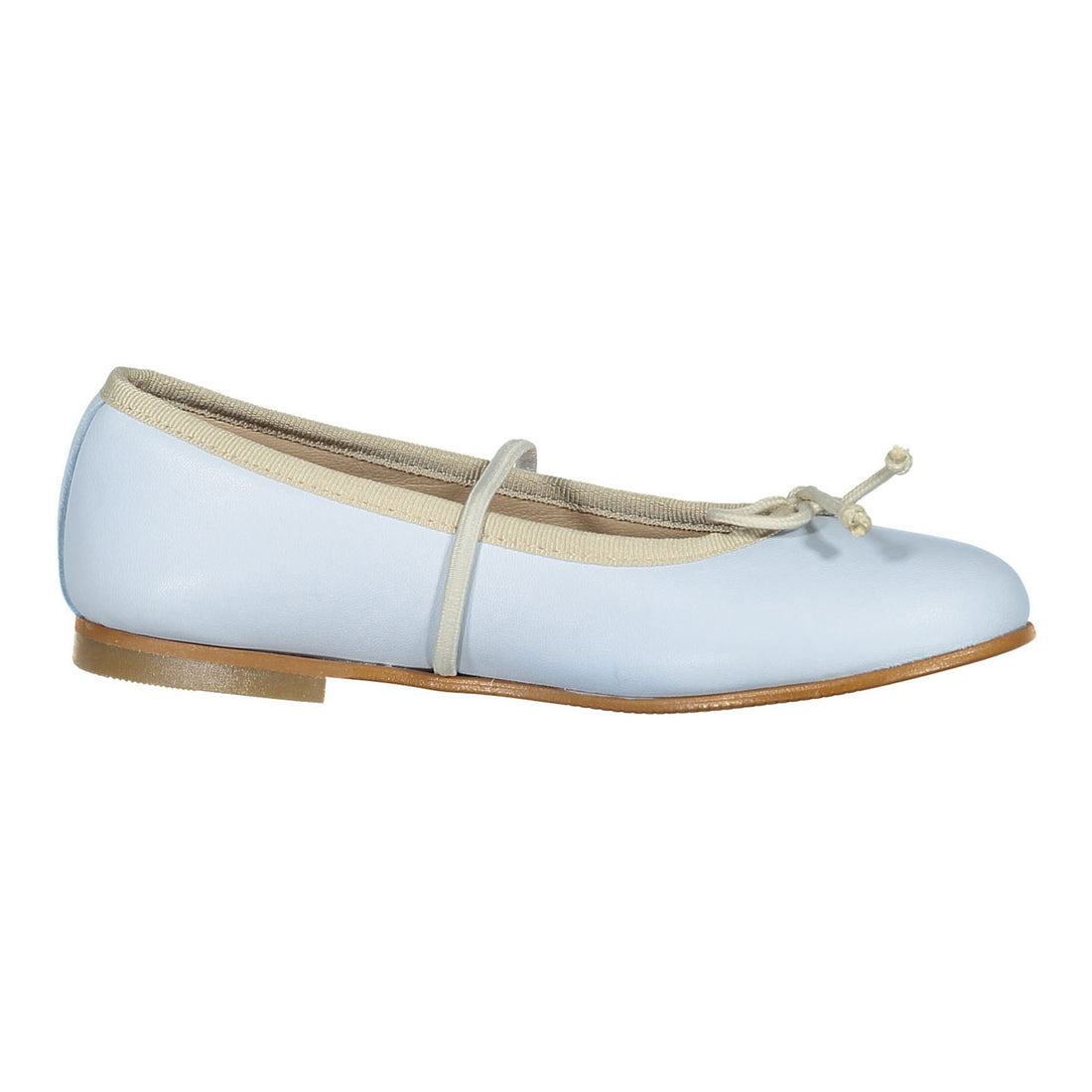 Ladida Shoes Light Blue Strap Ballet Flats