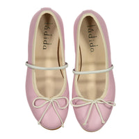 Ladida Shoes Pink Strap Ballet Flats