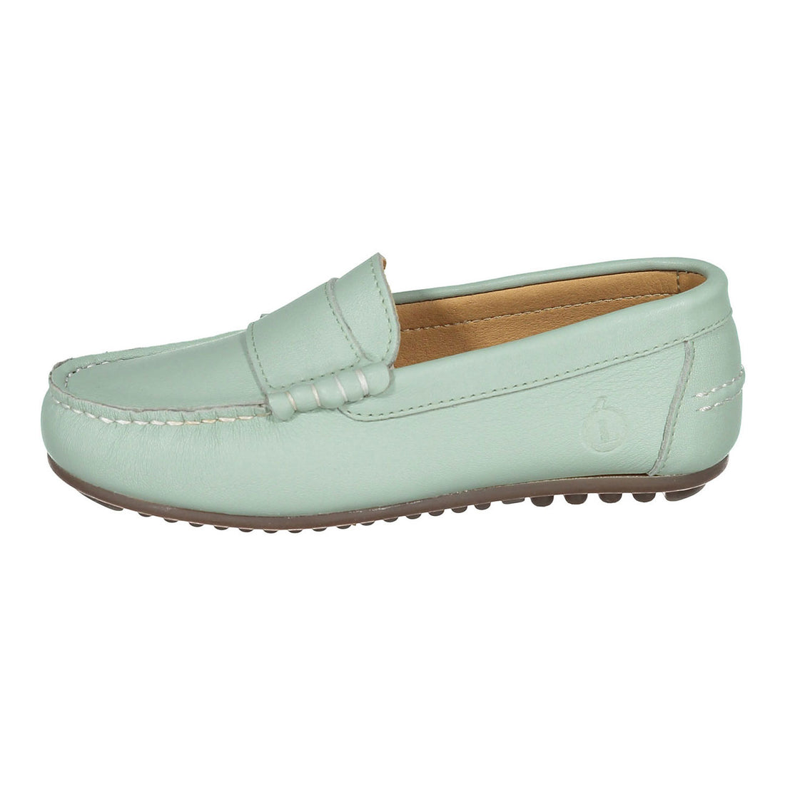 Ladida Shoes Mint Leather Loafers