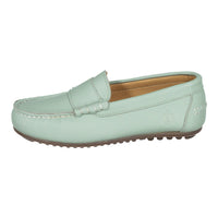 Ladida Shoes Mint Leather Loafers