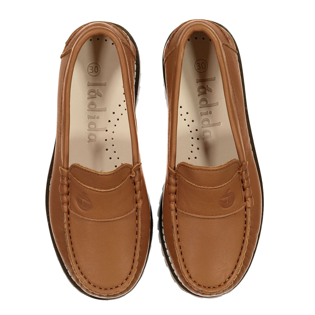 Ladida Shoes Luggage Chunky Loafer