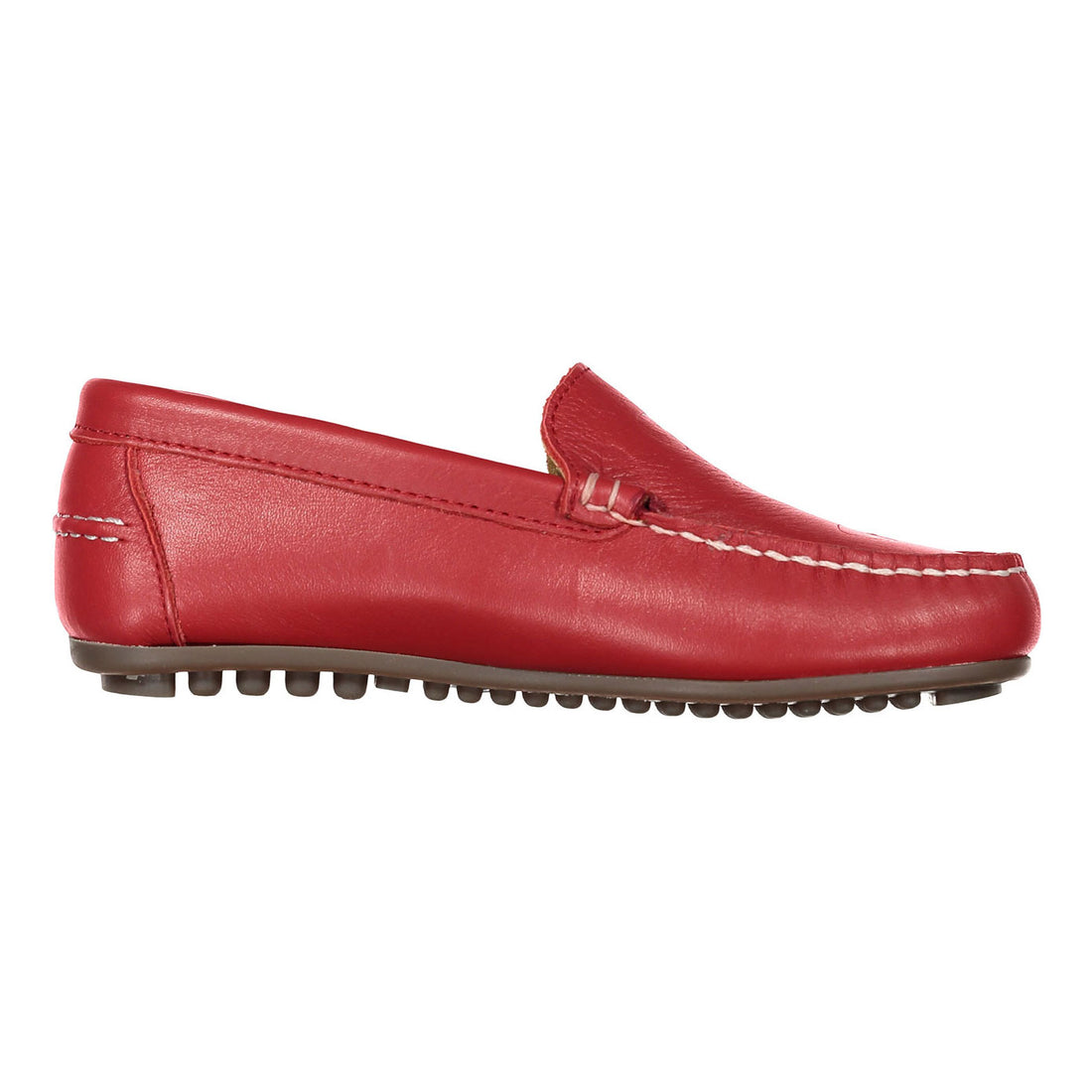 Ladida Shoes Red Heart Embossed  Loafer