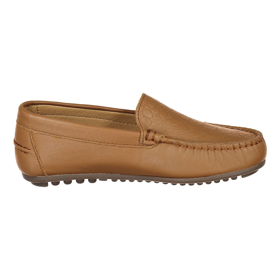 Ladida Shoes Cognac Crush Front Loafers