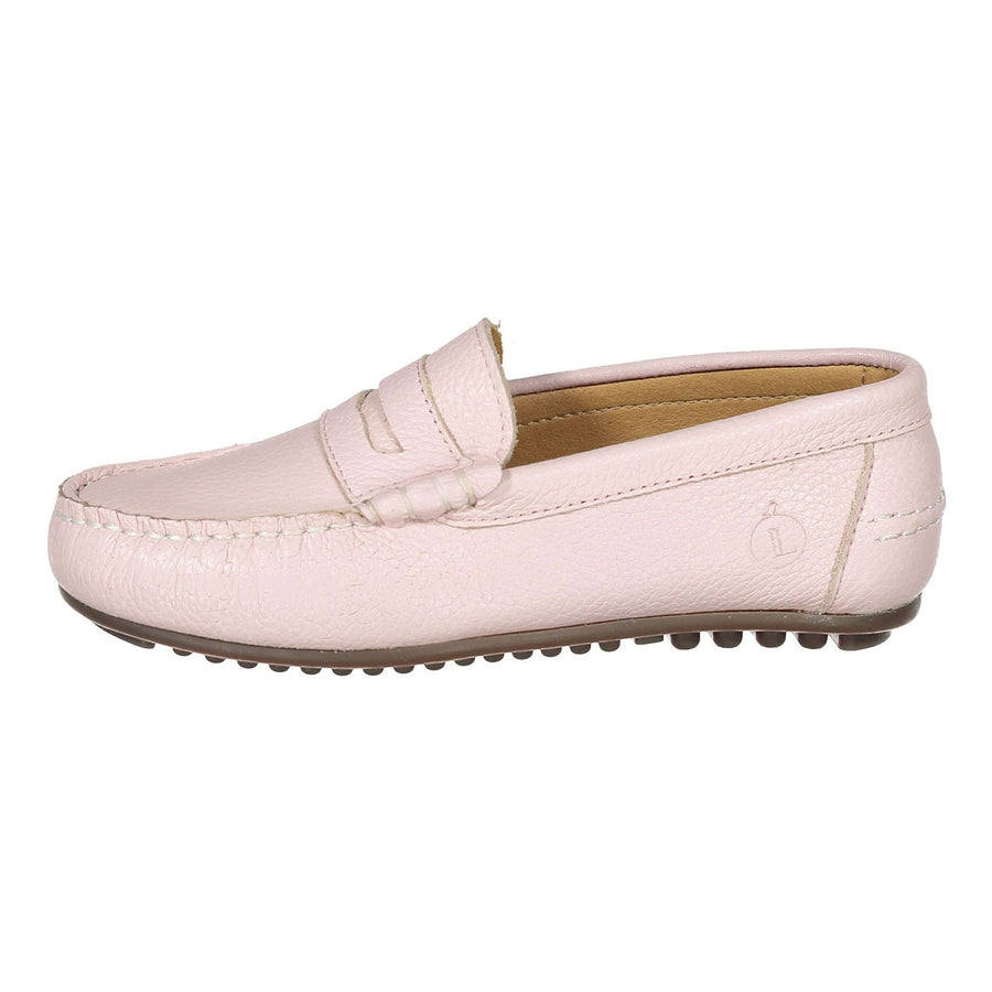 Ladida Shoes Light Pink Pebbled Loafers