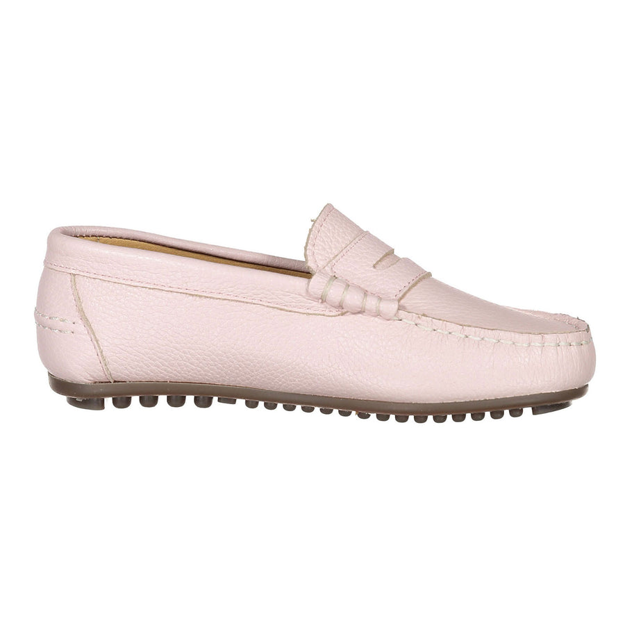 Ladida Shoes Light Pink Pebbled Loafers