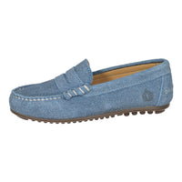 Ladida Shoes Denim Suede Loafers