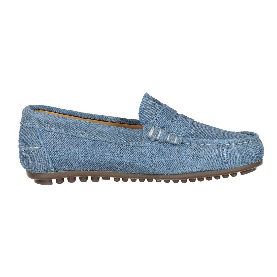 Ladida Shoes Denim Suede Loafers