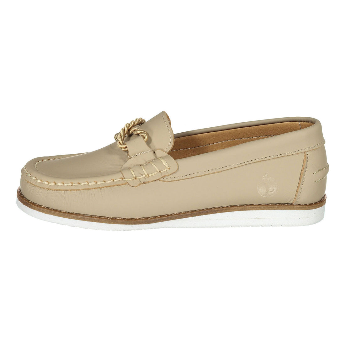 Ladida Shoes Beige Rope Slip On Loafer