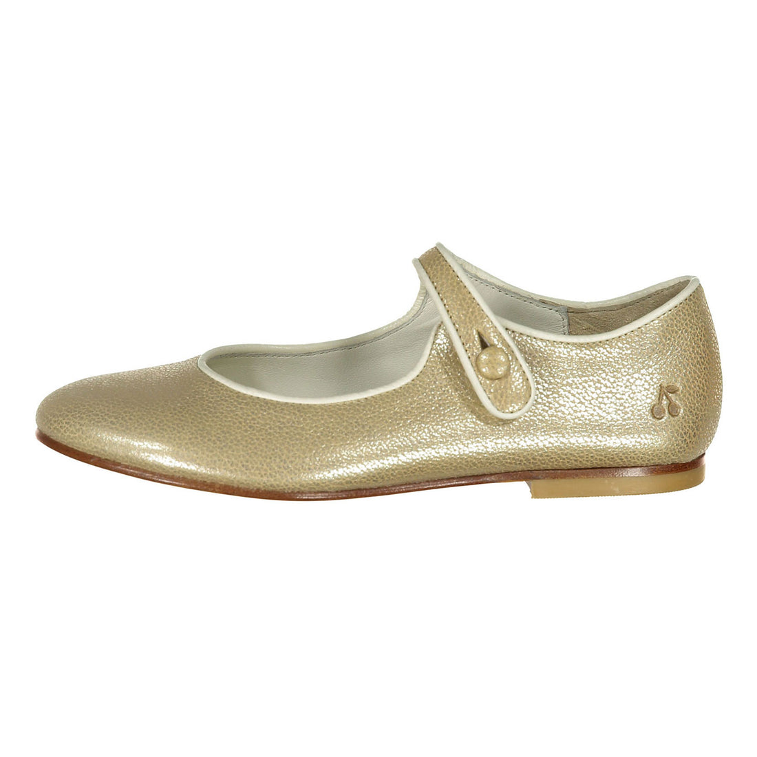 Bonpoint Gold Ella Mary Janes
