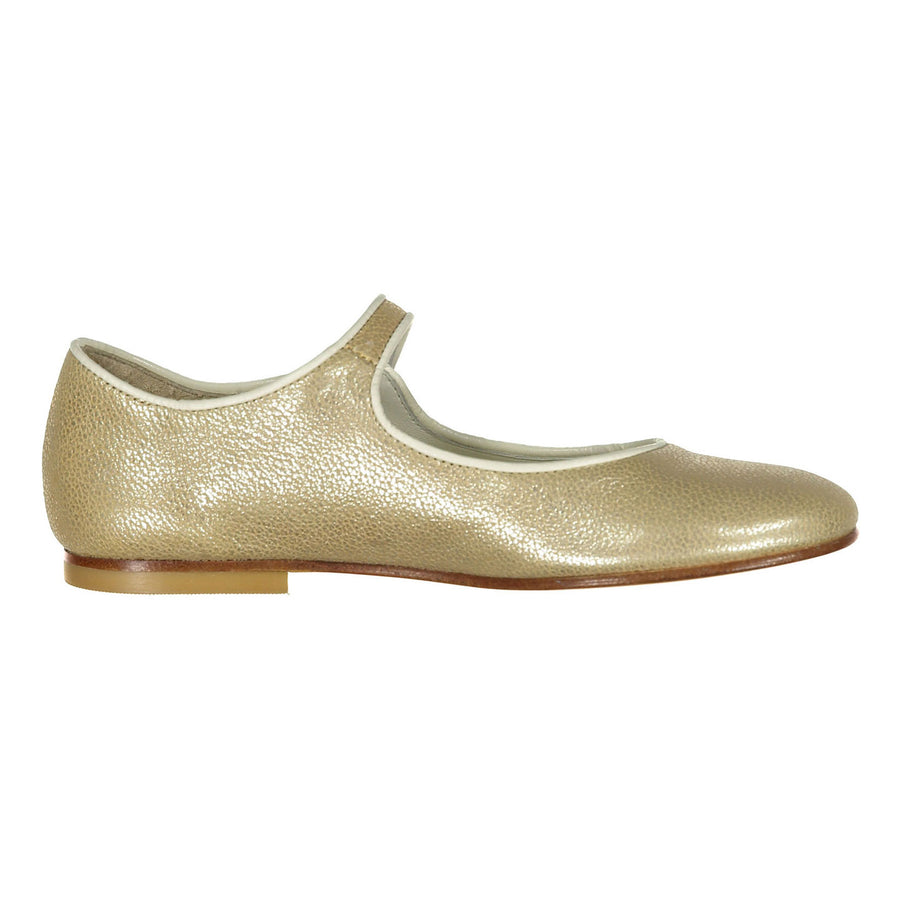 Bonpoint Gold Ella Mary Janes