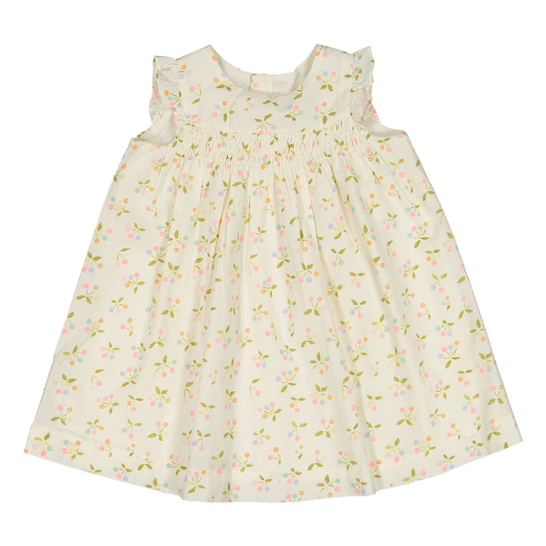Bonpoint Pink Print Clothibis Baby Dress