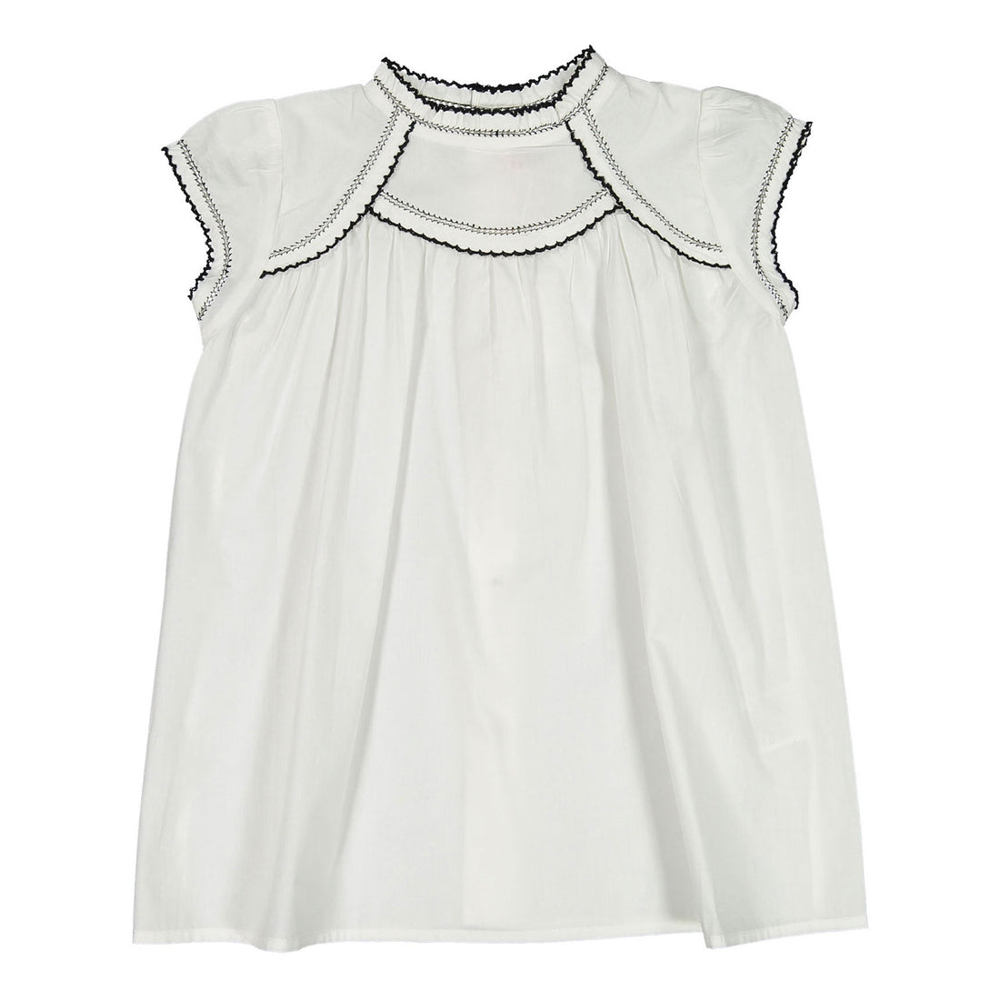 Bonpoint Milk white Eldorada Baby Dress