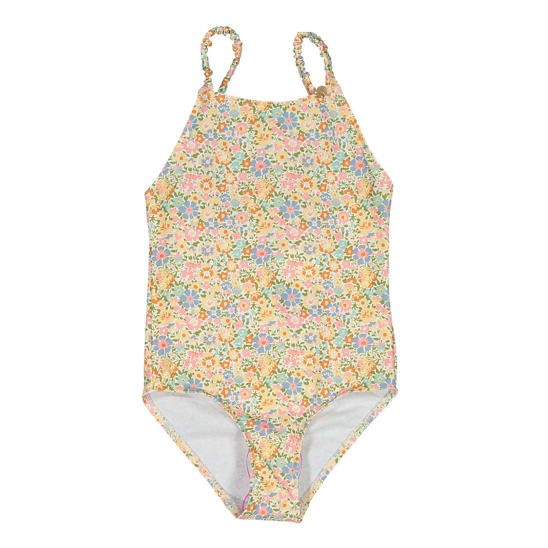 Bonpoint Powder Pink Floral Emna Swimsuit