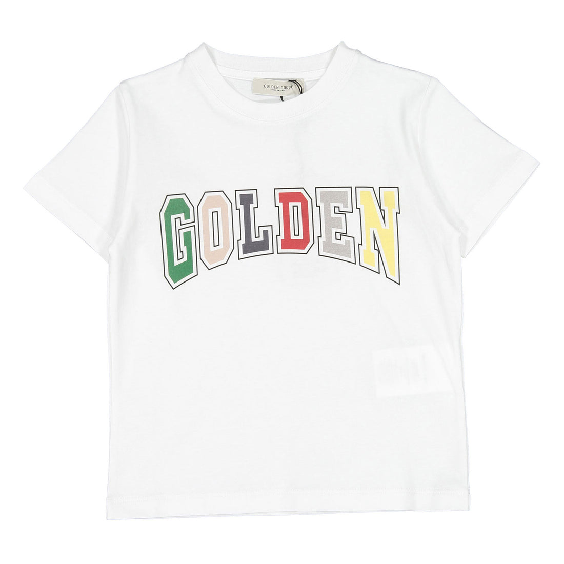 Golden Goose Optic White/Multicolor T-Shirt
