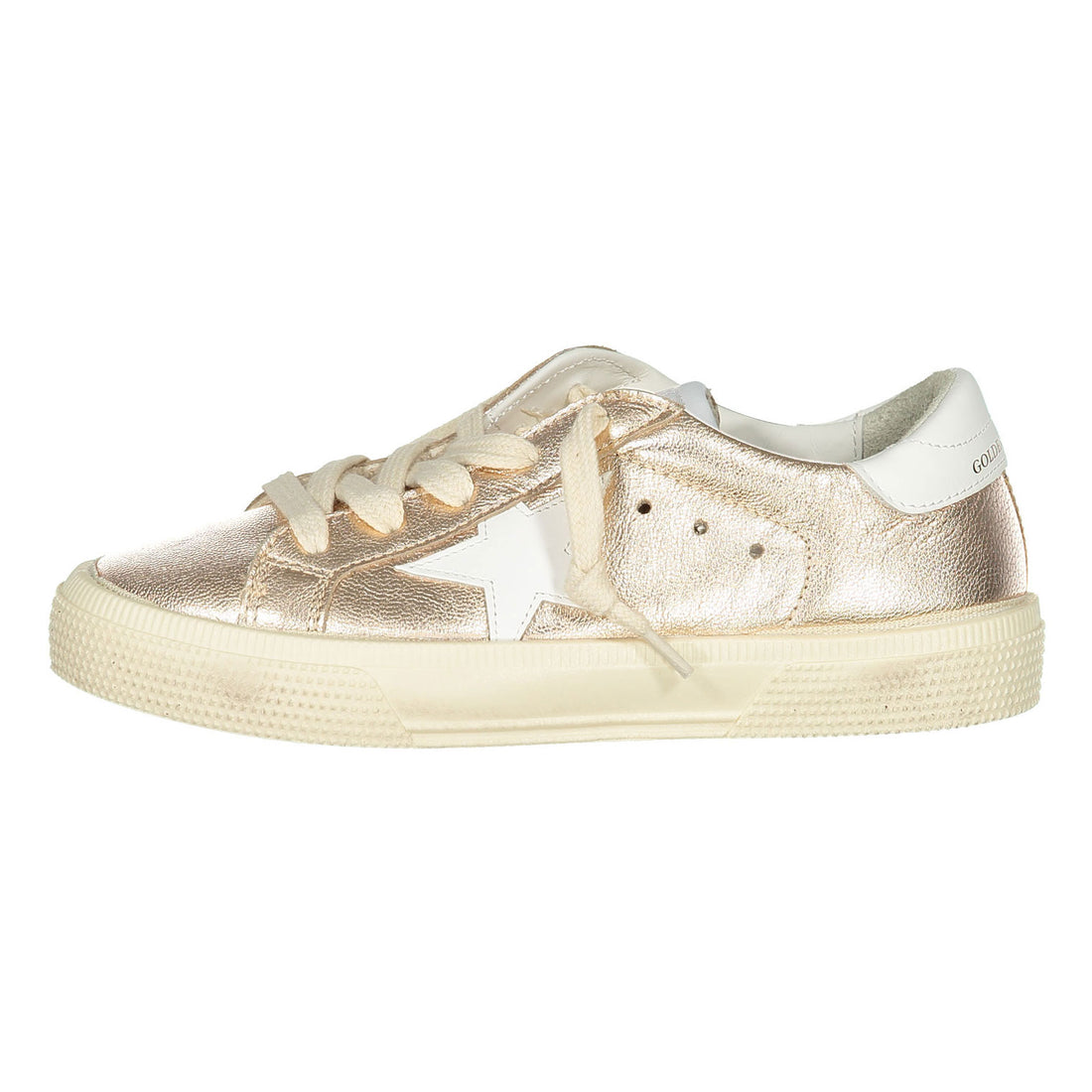 Golden Goose Rame/White May Leather Sneaker