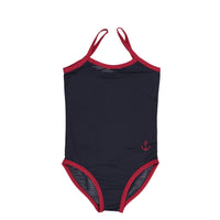 Coco Blanc Navy Striped Swimsuit