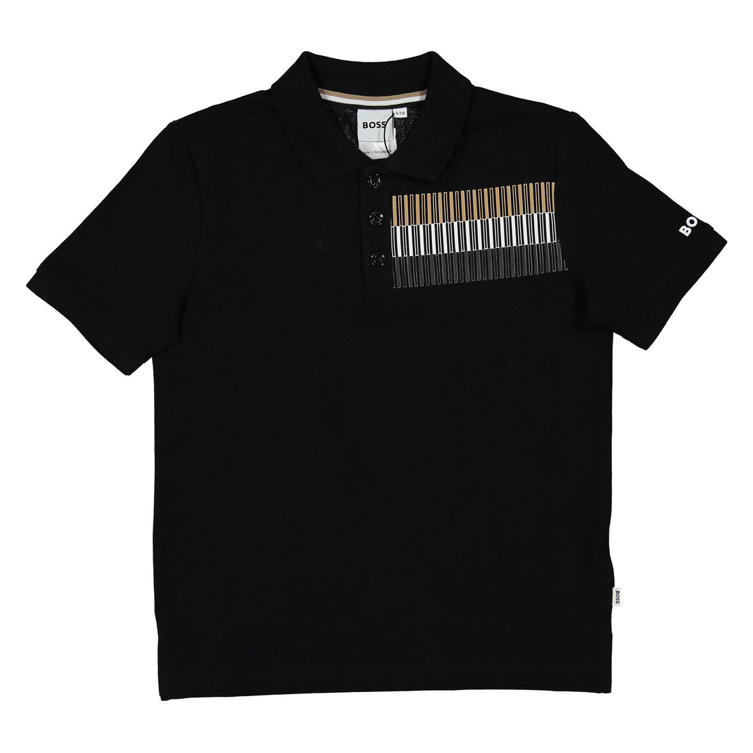 Hugo Boss Black Tricolor Short Sleeve Polo