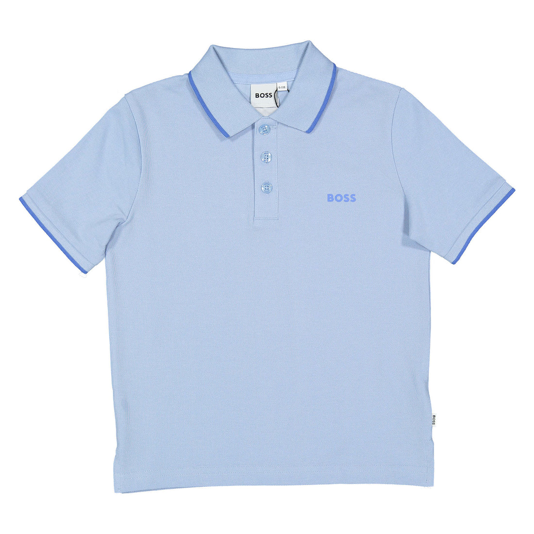 Hugo Boss Persian Blue Short Sleeves Polo