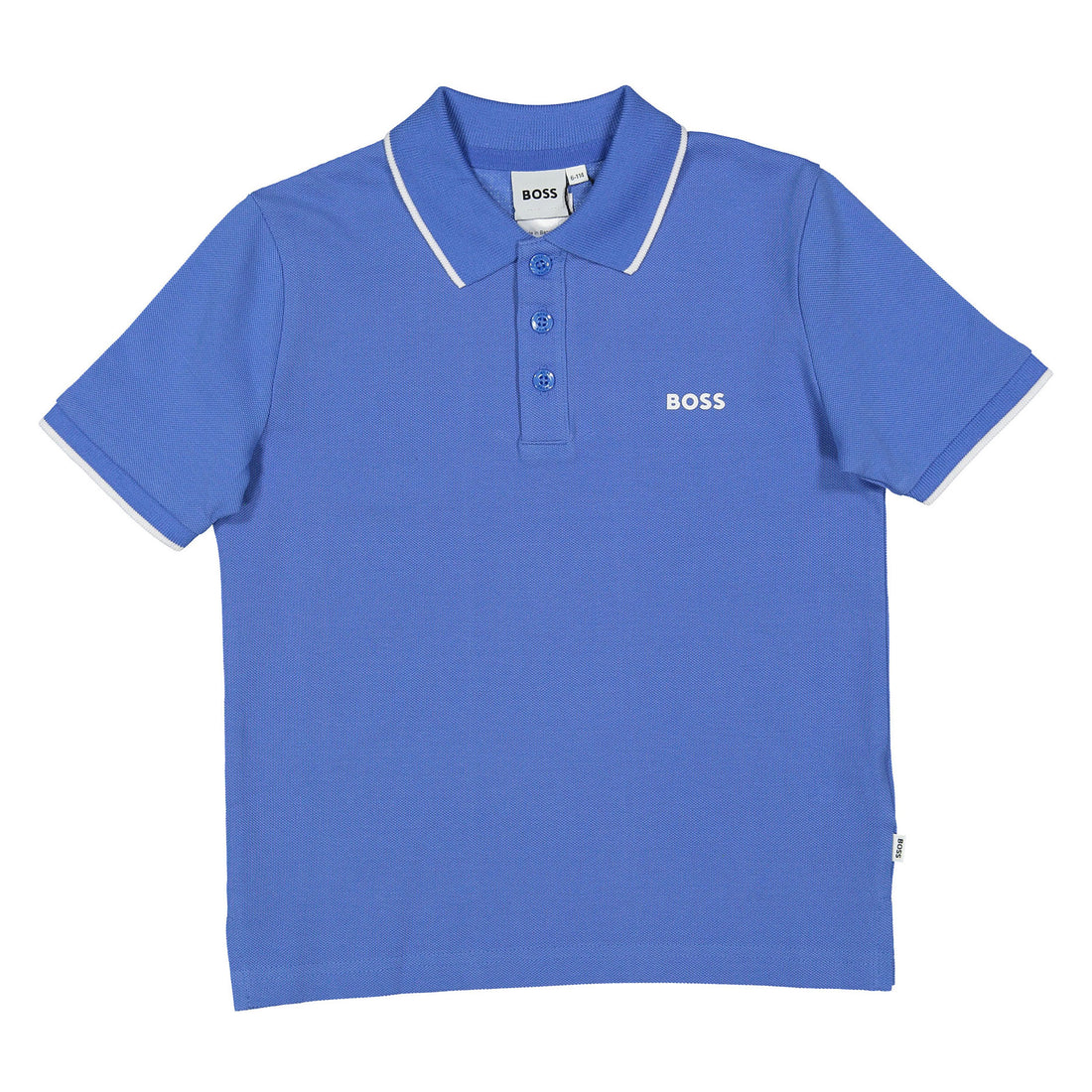 Hugo Boss Royal Blue Short Sleeves Polo