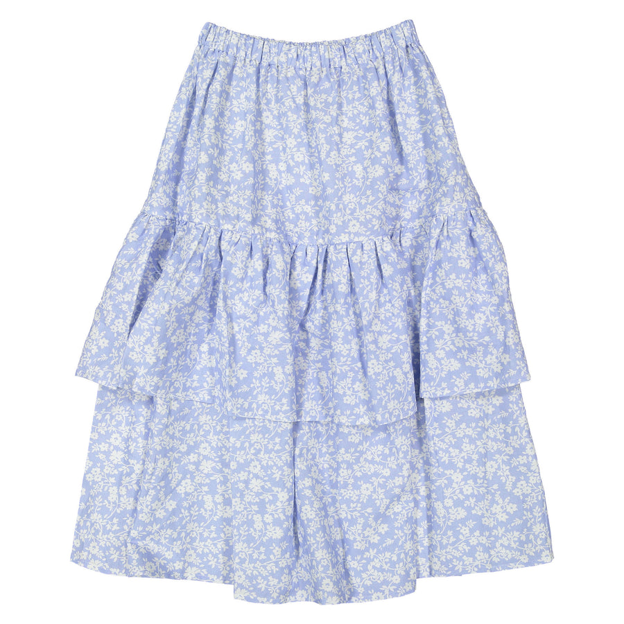 Paade Mode Blue Mini Special Edition Cotton Skirt