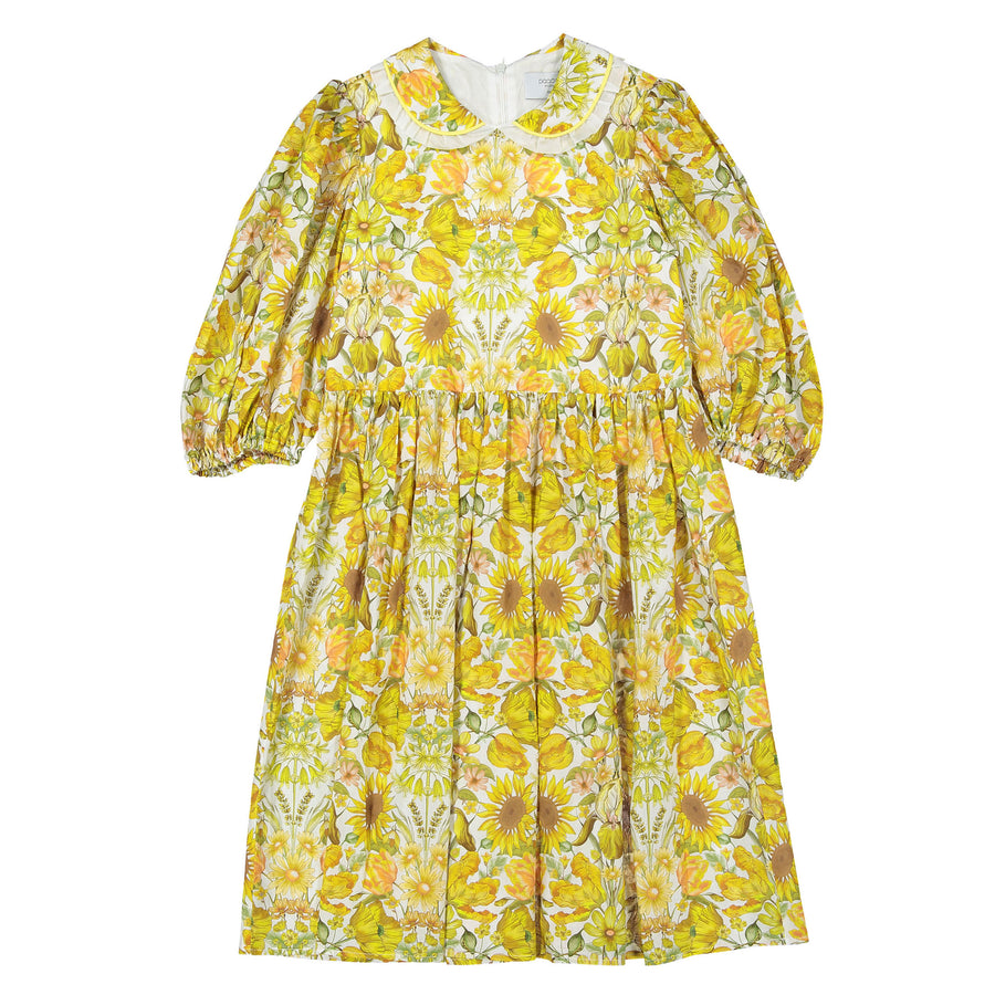 Paade Mode Yellow Sunflower Special Edition Cotton Maxi Dress