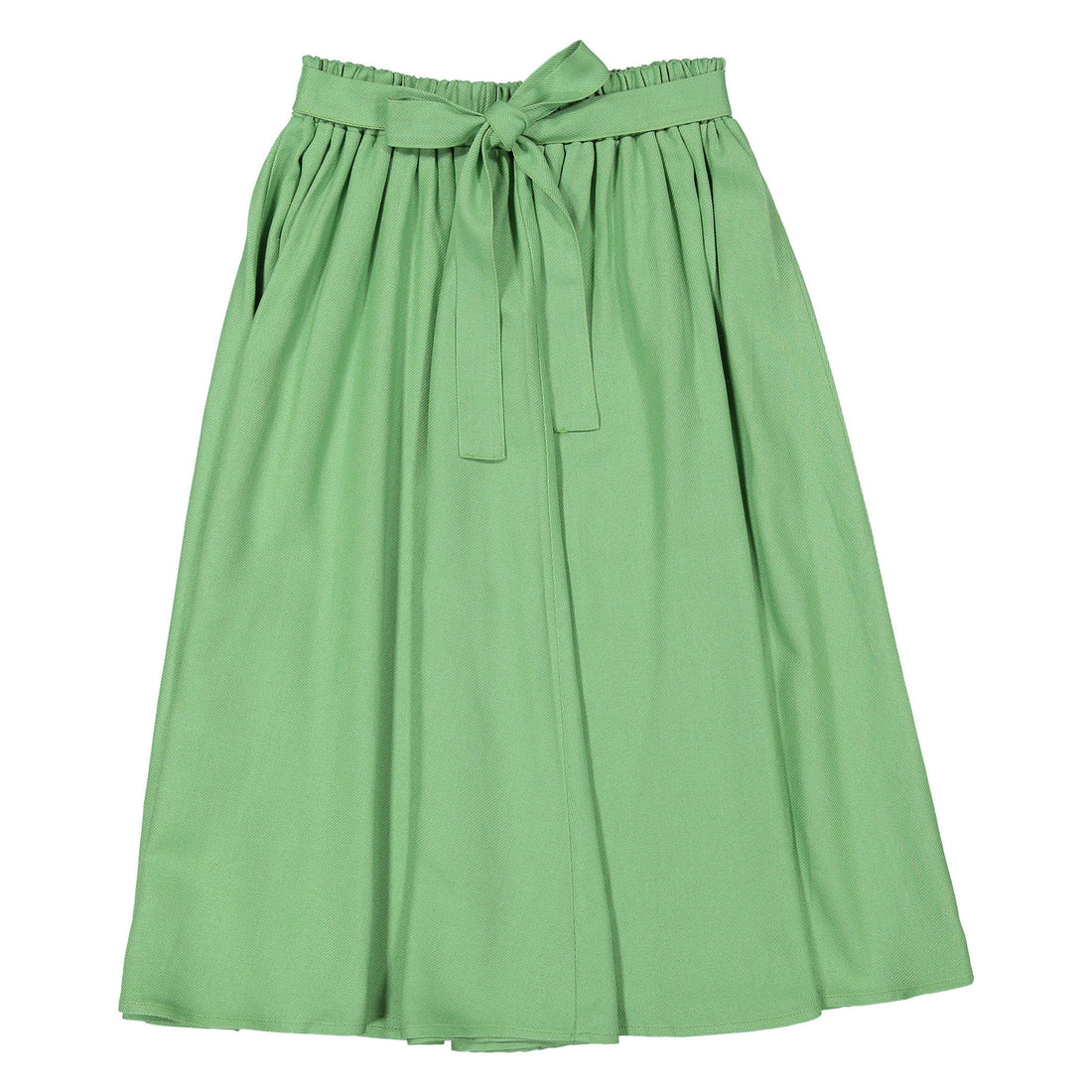 Paade Mode Green Sunlit Special Edition Linen Blend Skirt