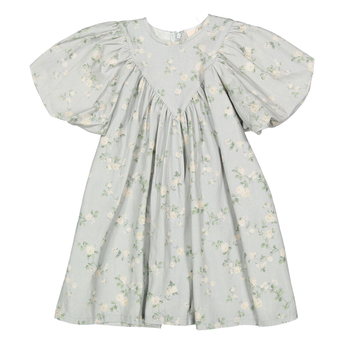 Steph Cream Bud Chambray Dress