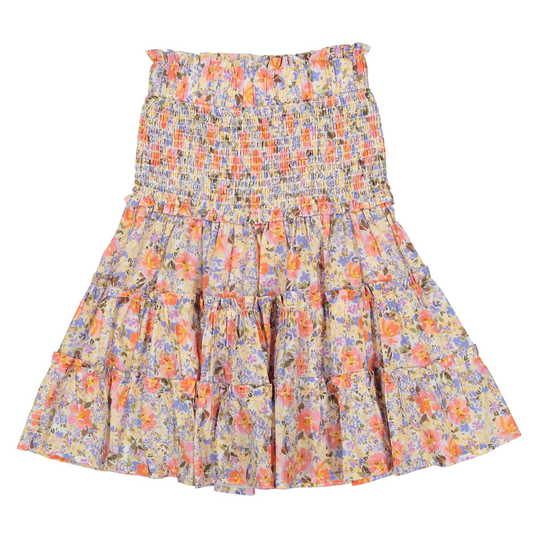 Steph Spring Bloom Voile Skirt