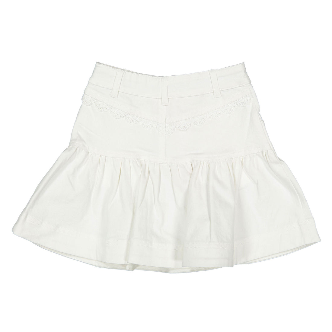 momentel white lace denim skirt デニムスカート momentel white lace denim skirt デニムスカート momentel