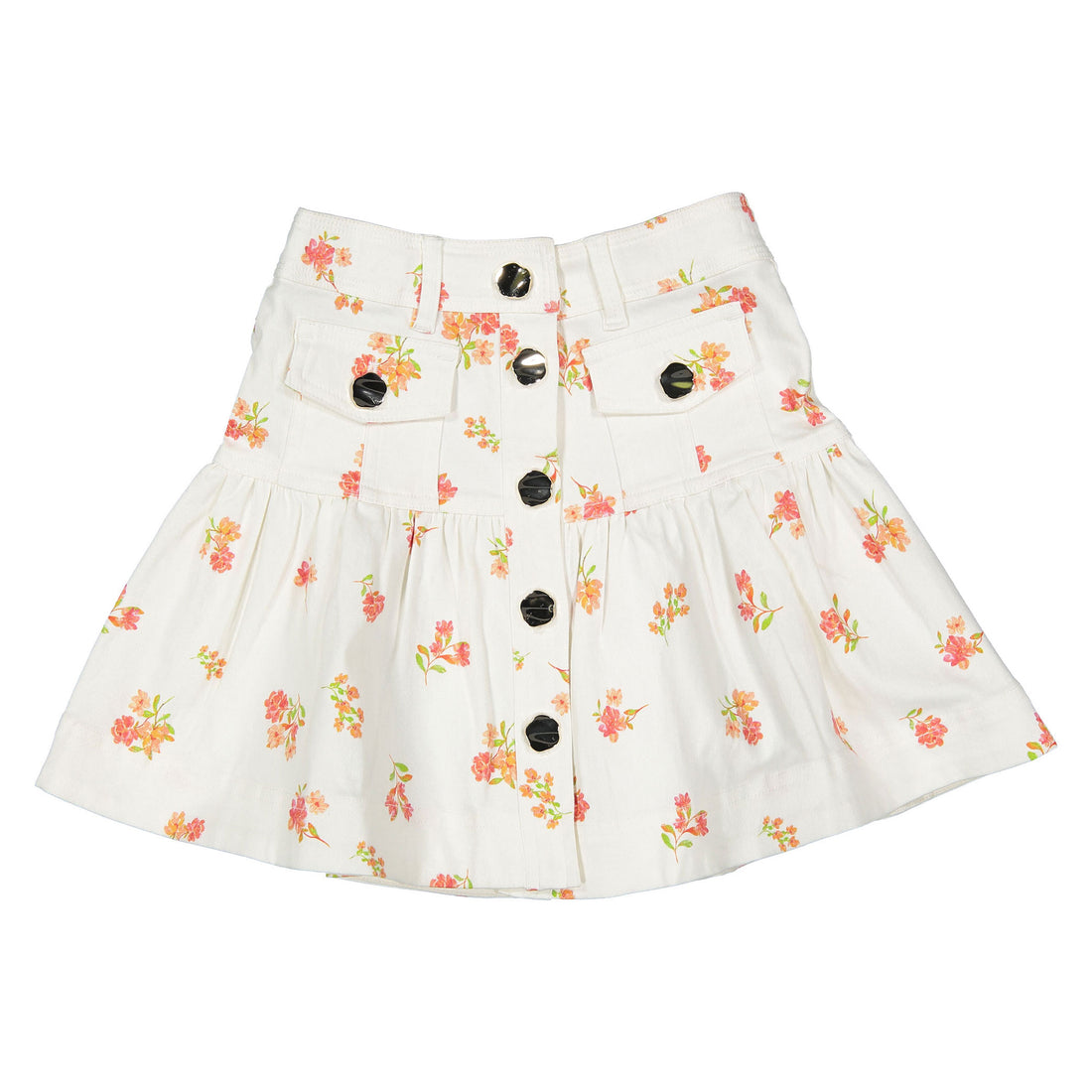 Steph Petite Rose Denim Skirt