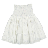 Steph Blue Ditsy Voile Skirt