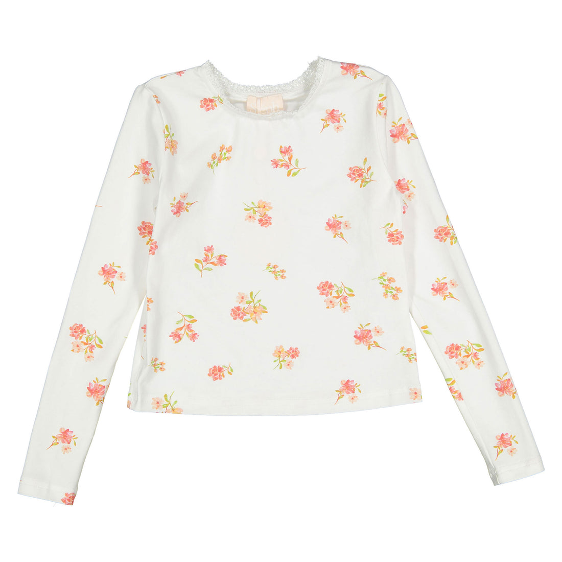 Steph Petite Rose Long Sleeve Top