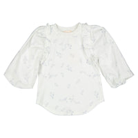 Steph Blue Ditsy Top