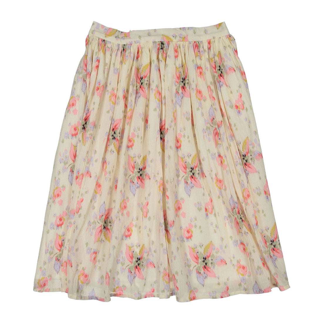 Morley Cream Long Sprint Skirt
