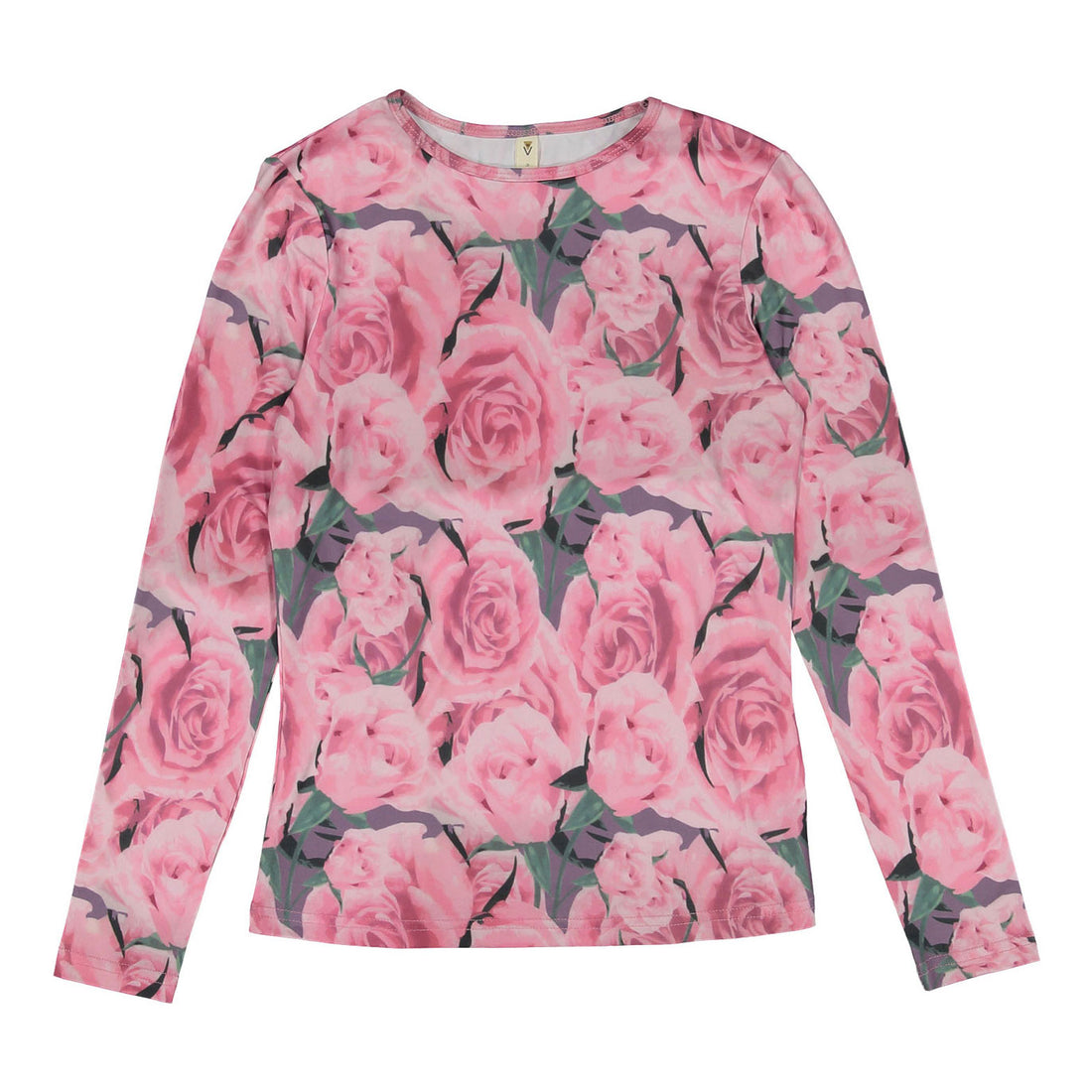 Ava and Lu Pink Roses Tee