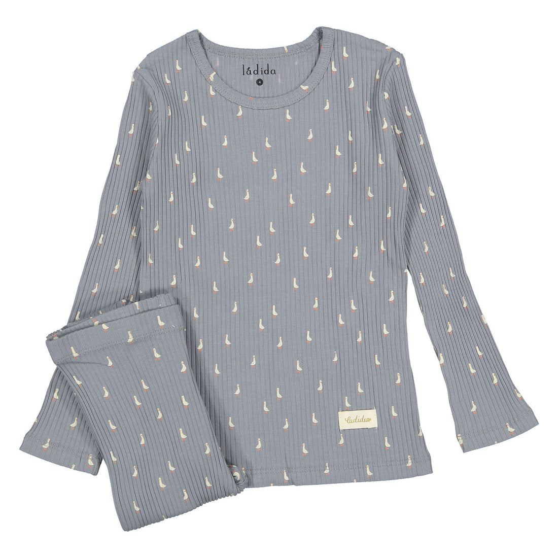 Ladida Layette Blue Goose Pajamas