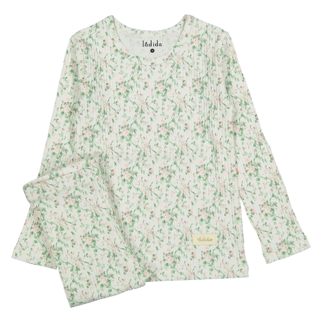 Ladida Layette Blush Bellflower Pajamas