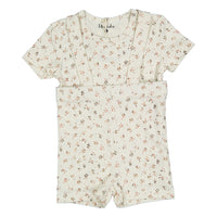 Ladida Layette Mauve Cherry Suspender Set
