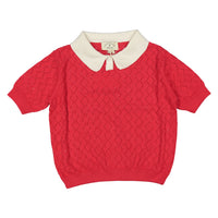 Birinit Cherry Openwork Biri Sweater