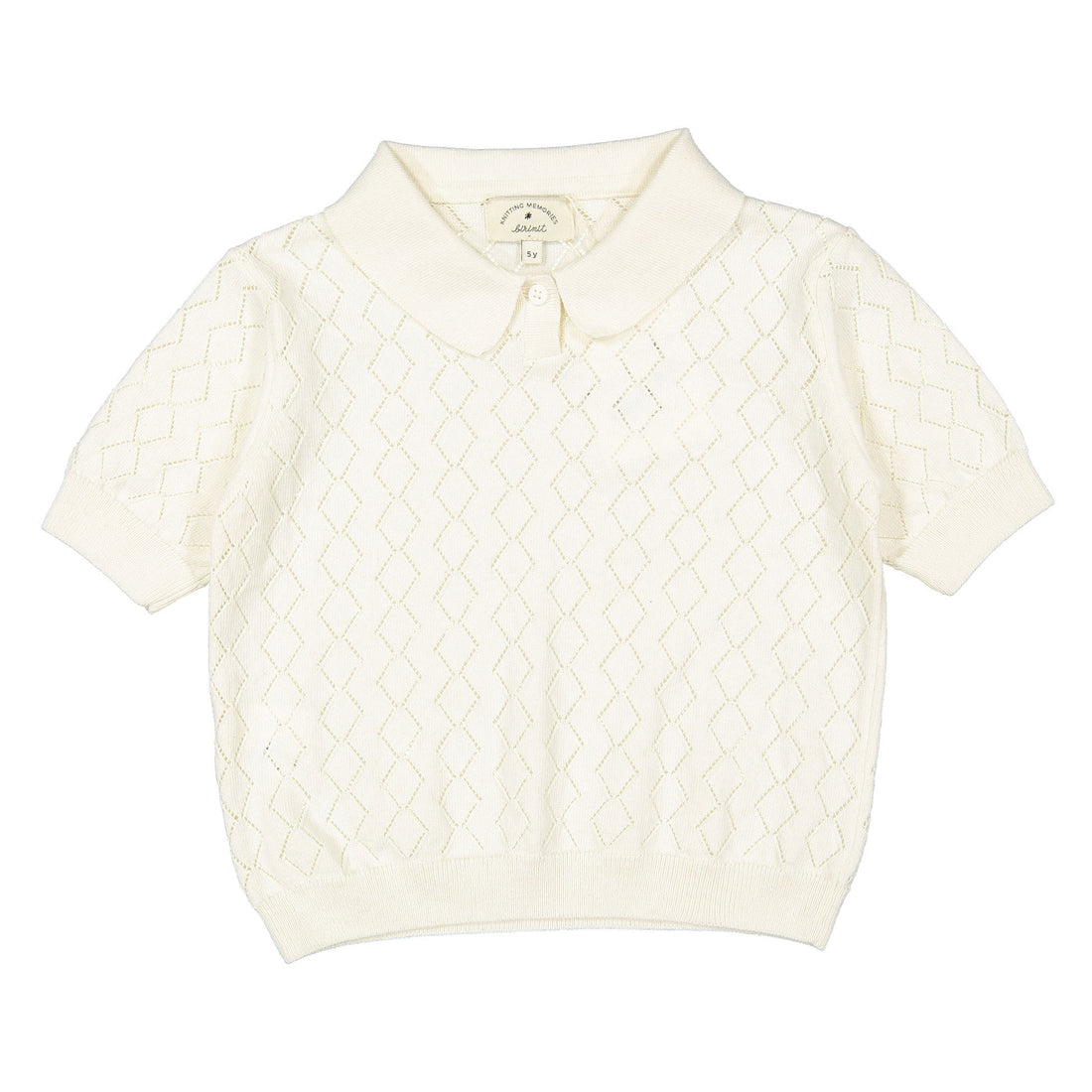 Birinit Ivory Openwork Biri Sweater